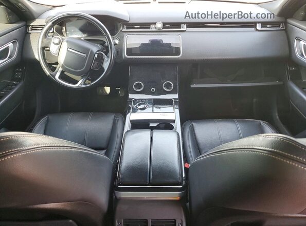 SALYB2RX3JA775972 2018 LAND ROVER RANGE Gray Առջևի վահանակի տեսք