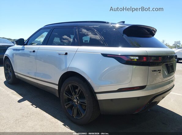 SALYJ2EX6MA322765 2021 LAND ROVER RANGE ROVER VELAR Silver უკანა მარცხენა
