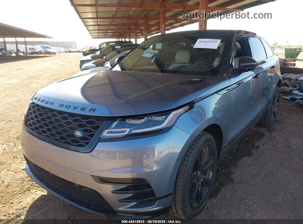 SALYK2EX0LA244432 2020 LAND ROVER RANGE ROVER VELAR Blue წინა მარცხენა ხედი სამი მეოთხედიდან