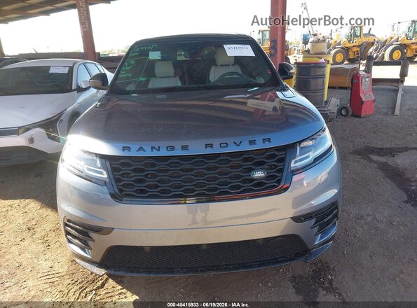 SALYK2EX0LA244432 2020 LAND ROVER RANGE ROVER VELAR Blue უკანა სალონის ხედი
