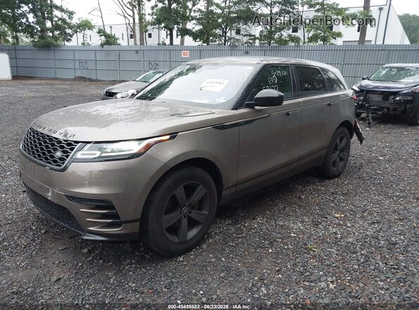 SALYK2EX0LA253177 2020 LAND ROVER RANGE ROVER VELAR Золотой Передняя левая четверть