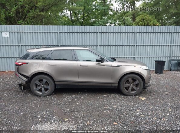 SALYK2EX0LA253177 2020 LAND ROVER RANGE ROVER VELAR Золотой Вид задней части салона