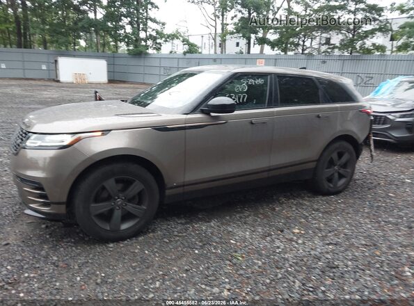 SALYK2EX0LA253177 2020 LAND ROVER RANGE ROVER VELAR Золотой Панорамный вид салона 360°
