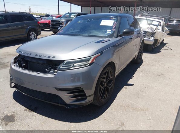 SALYK2EX4LA284920 2020 LAND ROVER RANGE ROVER VELAR Gray Przód lewy