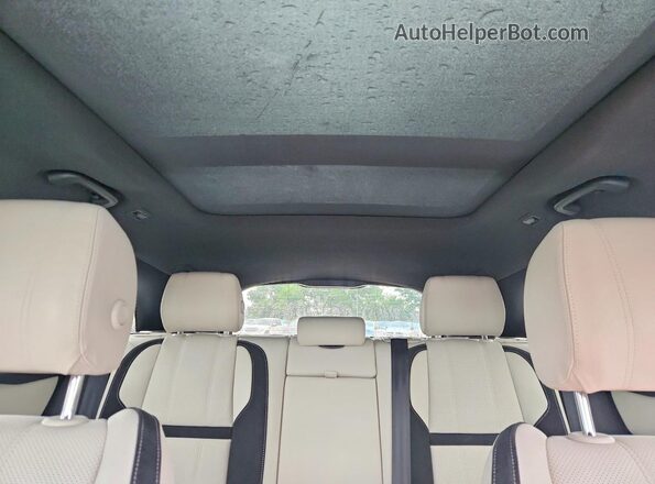 SALYK2EX7LA293191 2020 LAND ROVER RANGE Charcoal Rear seats view