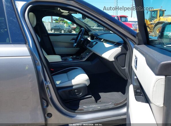SALYK2EX8LA241603 2020 LAND ROVER RANGE ROVER VELAR Gray Вид салону спереду