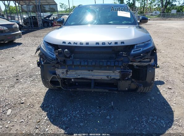 SALYK2EX8LA241603 2020 LAND ROVER RANGE ROVER VELAR Gray Вид спереду