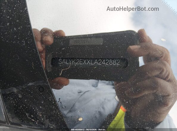 SALYK2EXXLA242882 2020 LAND ROVER RANGE ROVER VELAR Black Շարժիչի բաժամունքի տեսք