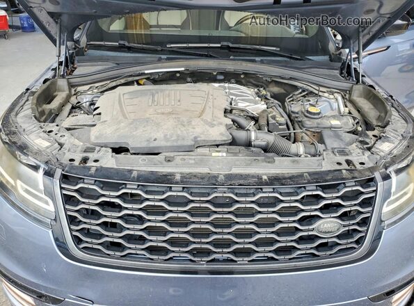 SALYL2EV7KA203029 2019 LAND ROVER RANGE Gray ძრავის განყოფილების ხედი