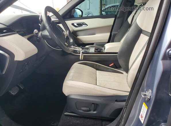 SALYL2EV7KA203029 2019 LAND ROVER RANGE Gray წინა სალონის ხედი