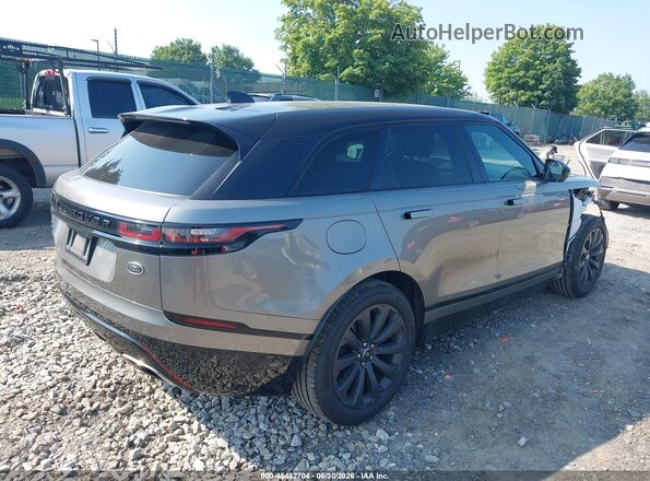 SALYL2EV9KA791340 2019 LAND ROVER RANGE ROVER VELAR Серый Задняя правая четверть