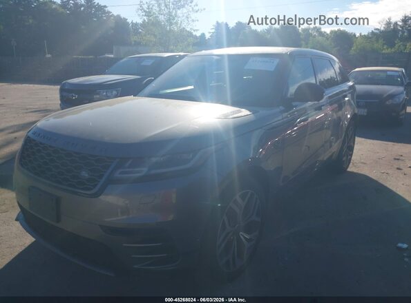 SALYL2EX0KA212575 2019 LAND ROVER RANGE ROVER VELAR Gray Առջևի ձախ երեք քառորդ տեսարան