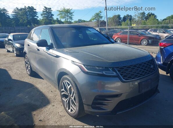 SALYL2EX0KA212575 2019 LAND ROVER RANGE ROVER VELAR Gray Սալոնի հետևի տեսք