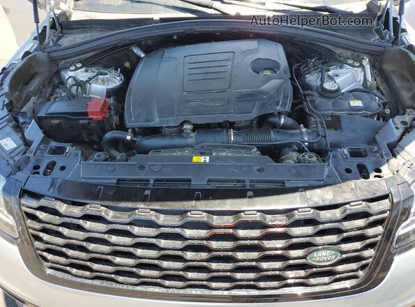 SALYL2EX0KA217534 2019 LAND ROVER RANGE Silver ძრავის განყოფილების ხედი