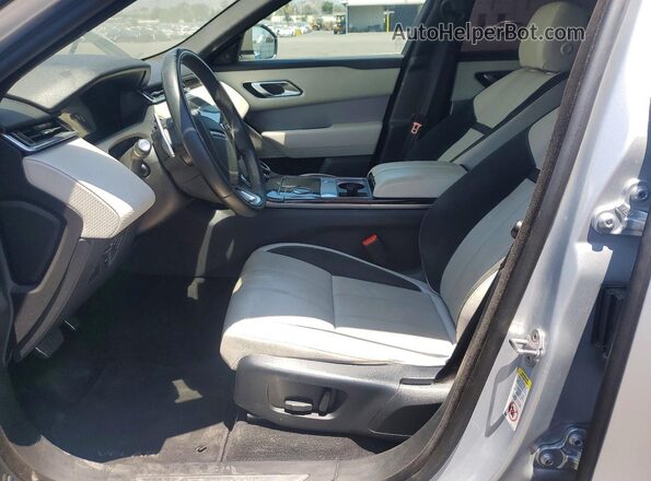SALYL2EX0KA217534 2019 LAND ROVER RANGE Silver წინა სალონის ხედი