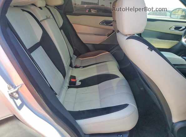 SALYL2EX0KA217534 2019 LAND ROVER RANGE Silver უკანა სალონის ხედი