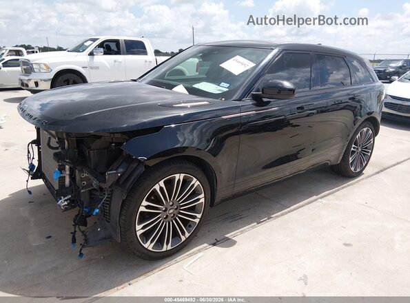 SALYL2EX0RA372319 2024 LAND ROVER RANGE ROVER VELAR Black წინა მარცხენა ხედი სამი მეოთხედიდან