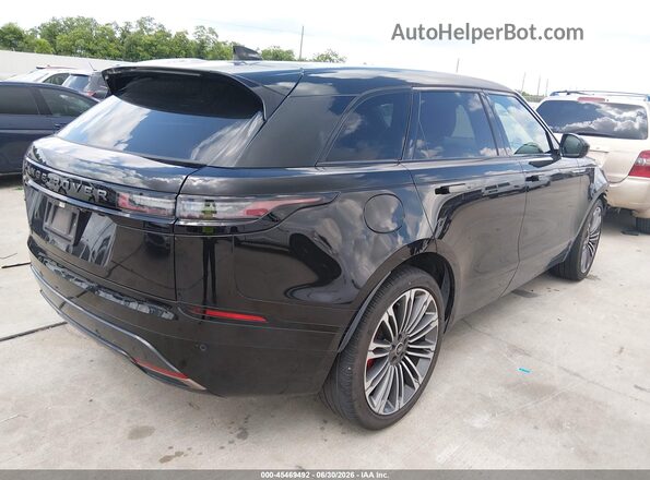 SALYL2EX0RA372319 2024 LAND ROVER RANGE ROVER VELAR Black უკანა მარჯვენა