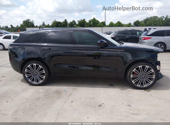 SALYL2EX0RA372319 2024 LAND ROVER RANGE ROVER VELAR Black უკანა სალონის ხედი