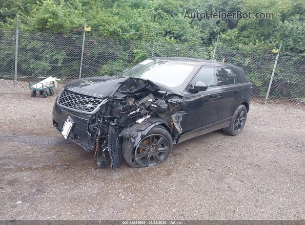 SALYL2EX1KA231698 2019 LAND ROVER RANGE ROVER VELAR Black წინა მარცხენა ხედი სამი მეოთხედიდან