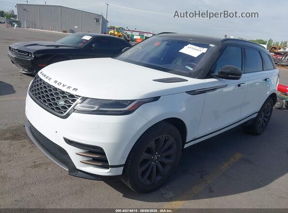 SALYL2EX1KA780382 2019 LAND ROVER RANGE ROVER VELAR White Передня ліва чверть