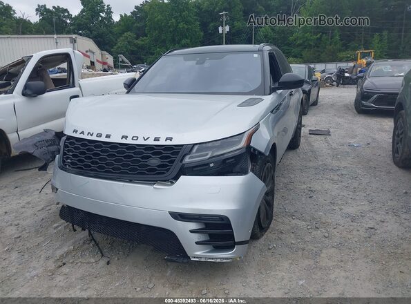SALYL2EX3KA780187 2019 LAND ROVER RANGE ROVER VELAR Silver Front left
