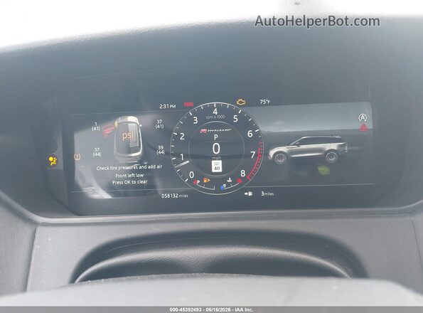 SALYL2EX3KA780187 2019 LAND ROVER RANGE ROVER VELAR Silver Rear seats view