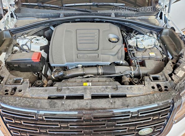 SALYL2EX3SA808506 2025 LAND ROVER RANGE White Vista del compartimento del motor