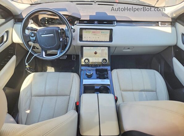 SALYL2EX6KA796853 2019 LAND ROVER RANGE Black Առջևի վահանակի տեսք