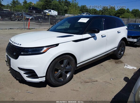SALYL2EX6SA392547 2025 LAND ROVER RANGE ROVER VELAR Белый Передняя левая четверть