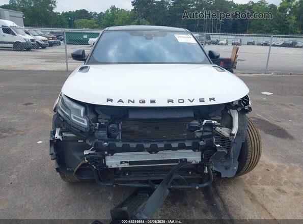 SALYL2EX8KA206197 2019 LAND ROVER RANGE ROVER VELAR White Widok zestawu wskaźników