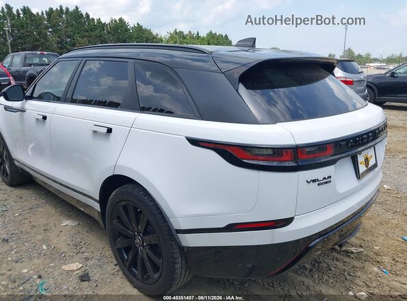 SALYL2EX8KA219872 2019 LAND ROVER RANGE ROVER VELAR White Rear left