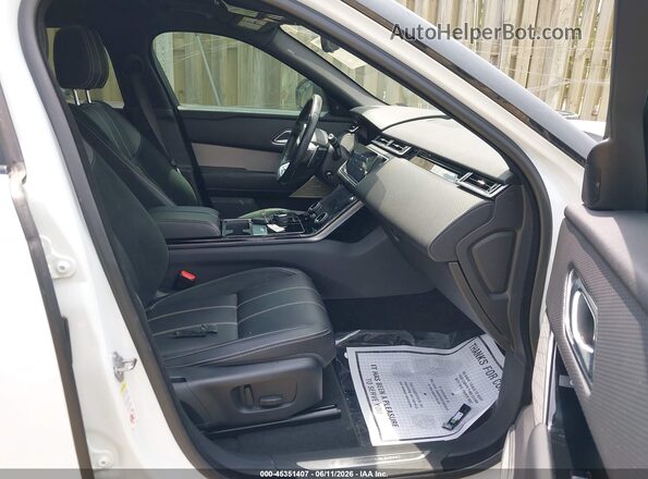 SALYL2EX8KA219872 2019 LAND ROVER RANGE ROVER VELAR White Front interior view