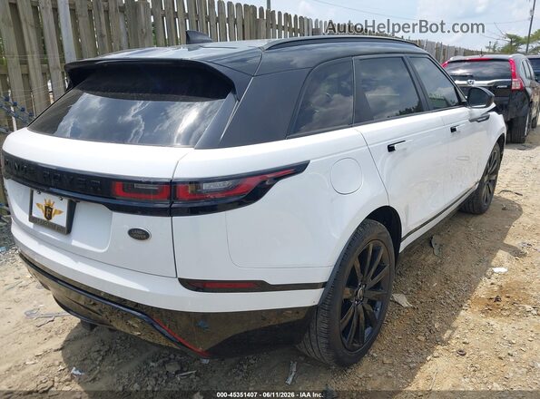 SALYL2EX8KA219872 2019 LAND ROVER RANGE ROVER VELAR White Rear right