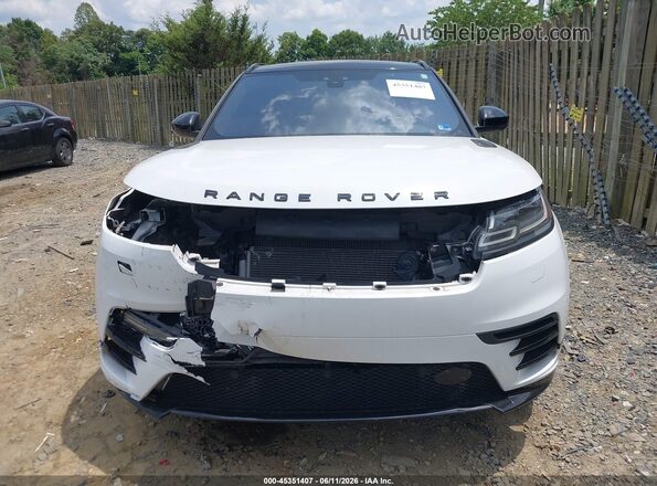 SALYL2EX8KA219872 2019 LAND ROVER RANGE ROVER VELAR White Rear interior view