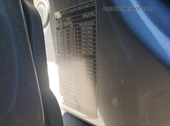 SALYL2EX8KA220388 2019 LAND ROVER RANGE Gray 