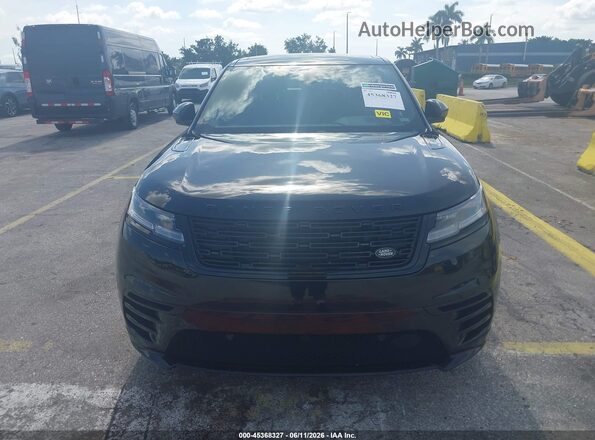 SALYL2EX9SA810177 2025 LAND ROVER RANGE ROVER VELAR Black წინა ხედი