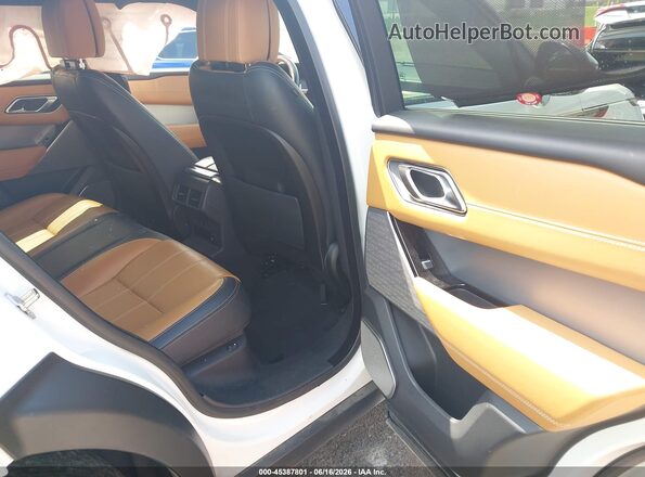 SALYL2EXXKA798508 2019 LAND ROVER RANGE ROVER VELAR White Widok naklejki z numerem VIN