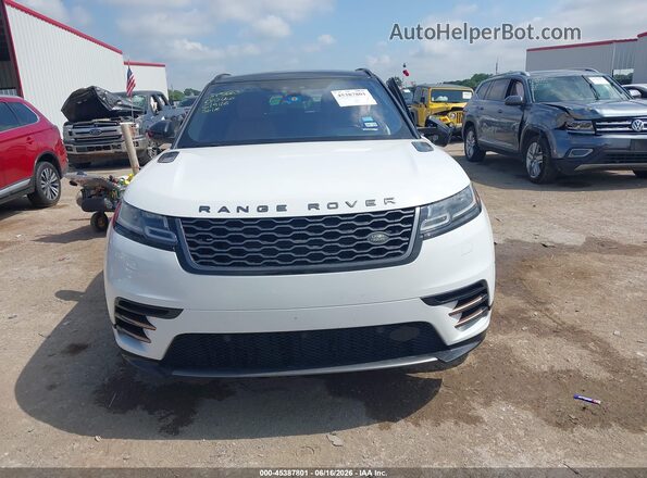 SALYL2EXXKA798508 2019 LAND ROVER RANGE ROVER VELAR White Widok zestawu wskaźników