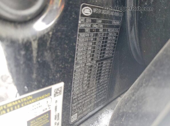 SALYL2FV1KA224604 2019 LAND ROVER RANGE Black Engine compartment view
