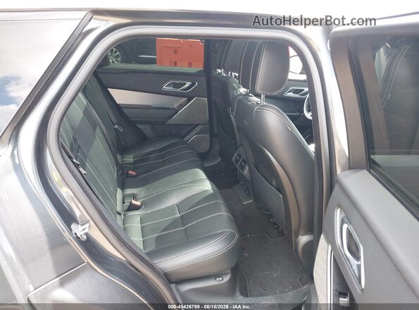 SALYL2RV0JA752127 2018 LAND ROVER RANGE ROVER VELAR Gray Vista de la etiqueta del VIN