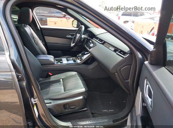 SALYL2RV0JA752127 2018 LAND ROVER RANGE ROVER VELAR Gray Vista interior delantera