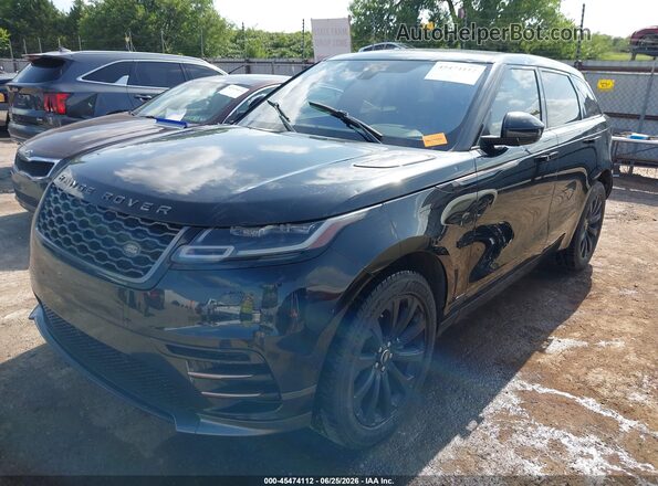 SALYL2RX1JA710504 2018 LAND ROVER RANGE ROVER VELAR Black Vista tres cuartos delantera izquierda