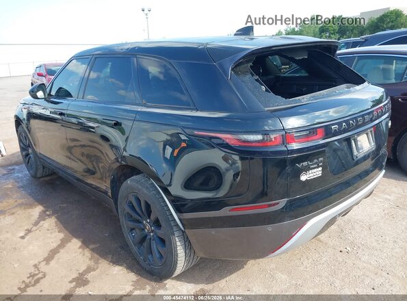 SALYL2RX1JA710504 2018 LAND ROVER RANGE ROVER VELAR Black Trasero izquierdo