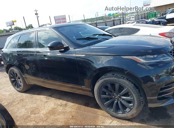 SALYL2RX1JA710504 2018 LAND ROVER RANGE ROVER VELAR Black Vista interior trasera