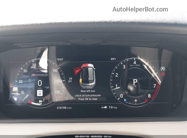 SALYL2RX6JA773307 2018 LAND ROVER RANGE ROVER VELAR Black Հետևի նստատեղերի տեսք