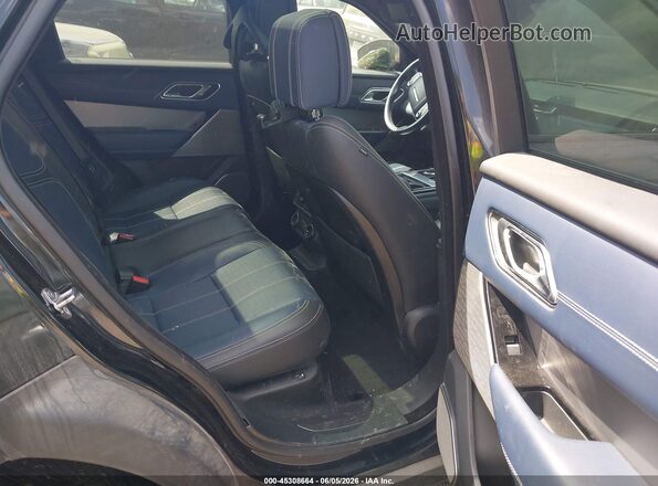 SALYM2EV9KA792727 2019 LAND ROVER RANGE ROVER VELAR Black Vista de la etiqueta del VIN