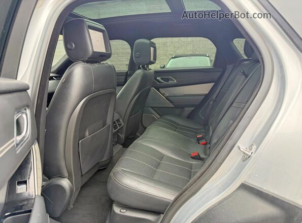 SALYM2RV0JA706519 2018 LAND ROVER RANGE Silver Rear view