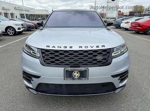 SALYM2RV0JA706519 2018 LAND ROVER RANGE Silver VIN sticker view