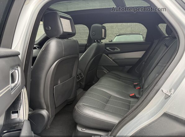 SALYM2RV0JA706519 2018 LAND ROVER RANGE ROVER VELAR Silver უკანა სავარძლების ხედი